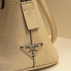 Small Off White mini Prada Bag